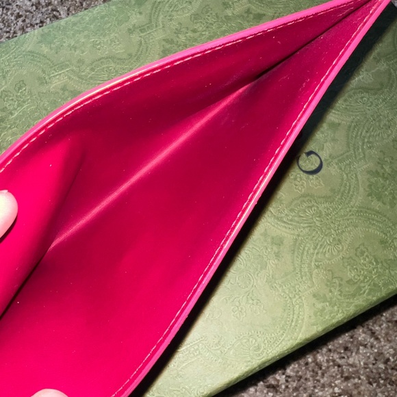 Louis Vuitton Calfskin Felicie Card Holder Insert Fuchsia - Picture 3 of 3